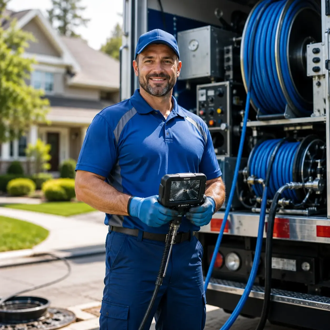 Local outdoor drain cleaning specialists in Banks, AR